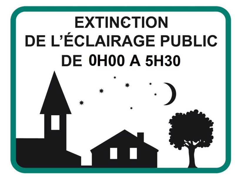 Extinction des eclairages