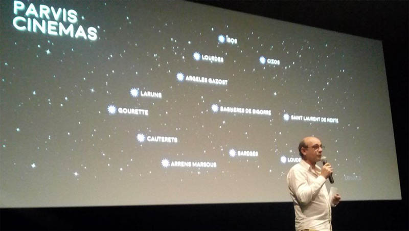parvis cine